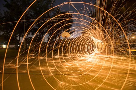 HOW TO: SPIRAL STEEL WOOL PHOTOGRAPHY
