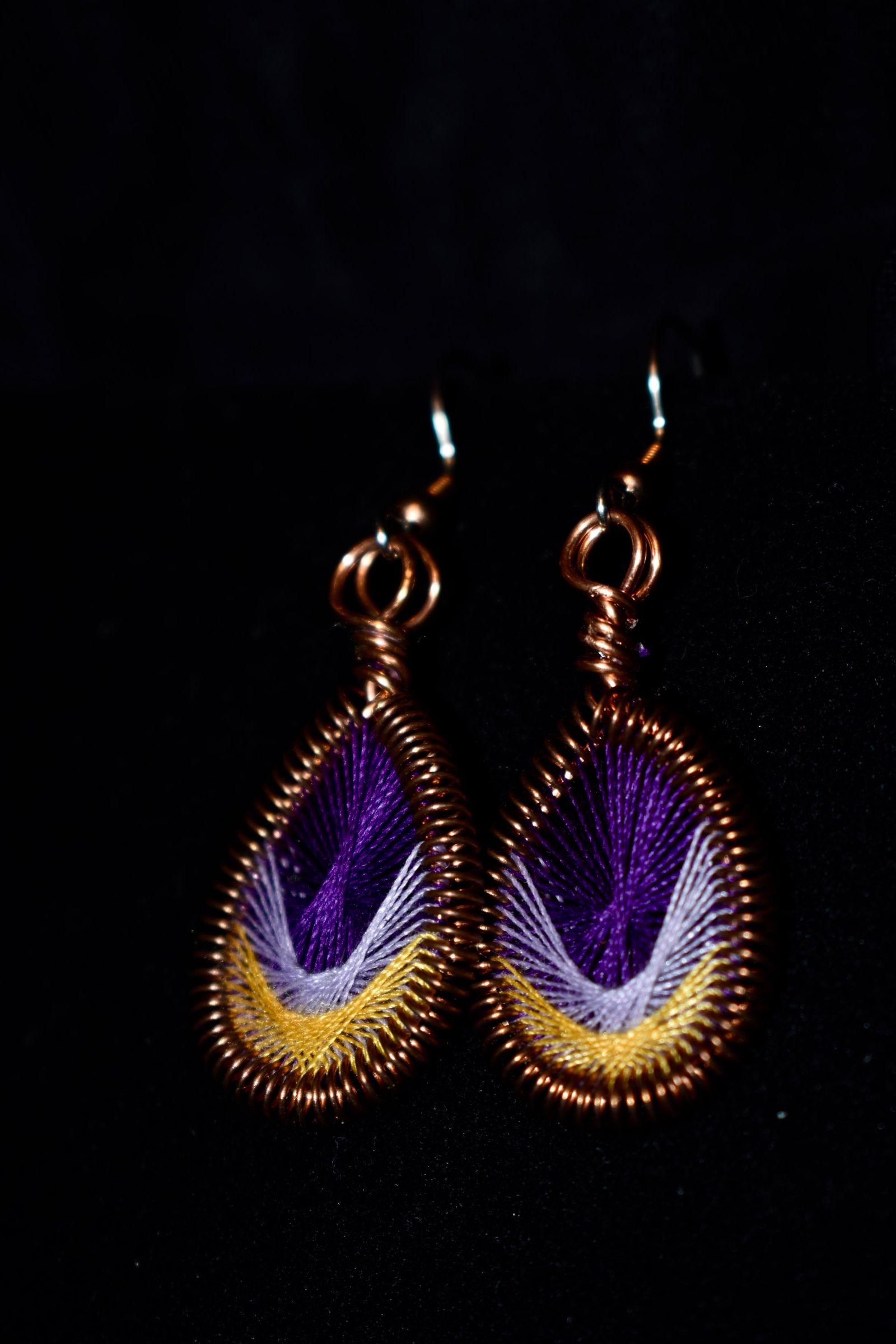 Thread Earrings : 11 Steps (with Pictures) - Instructables