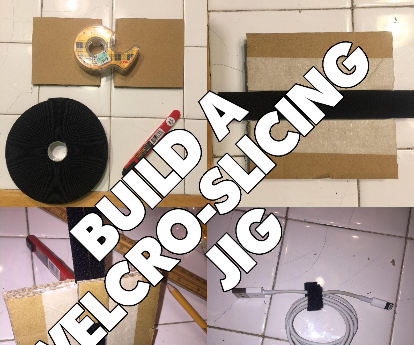 VELCRO SLICING JIG