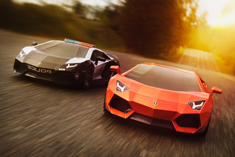 Lamborghini Aventador - Paper-Super-Craft