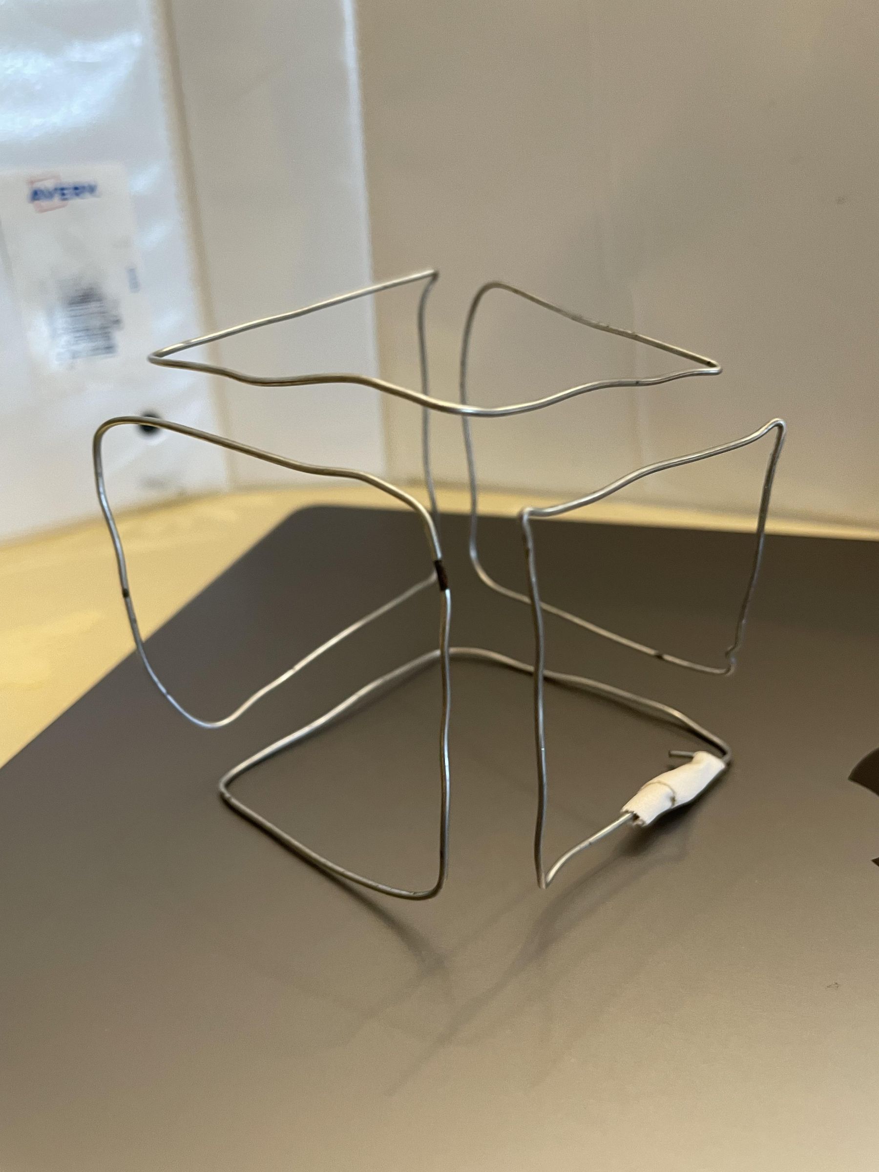 Metal Wire Cube 3 Steps Instructables