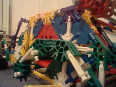 Knex Car With Large Trunk Space Crash Test.