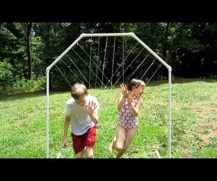 How to Make a Homemade Water Park With PVC