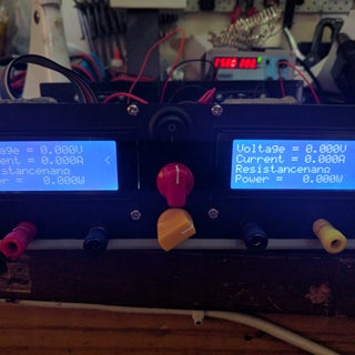 Arduino Programmable Constant Current Power Resistance Dummy Load : 16 ...