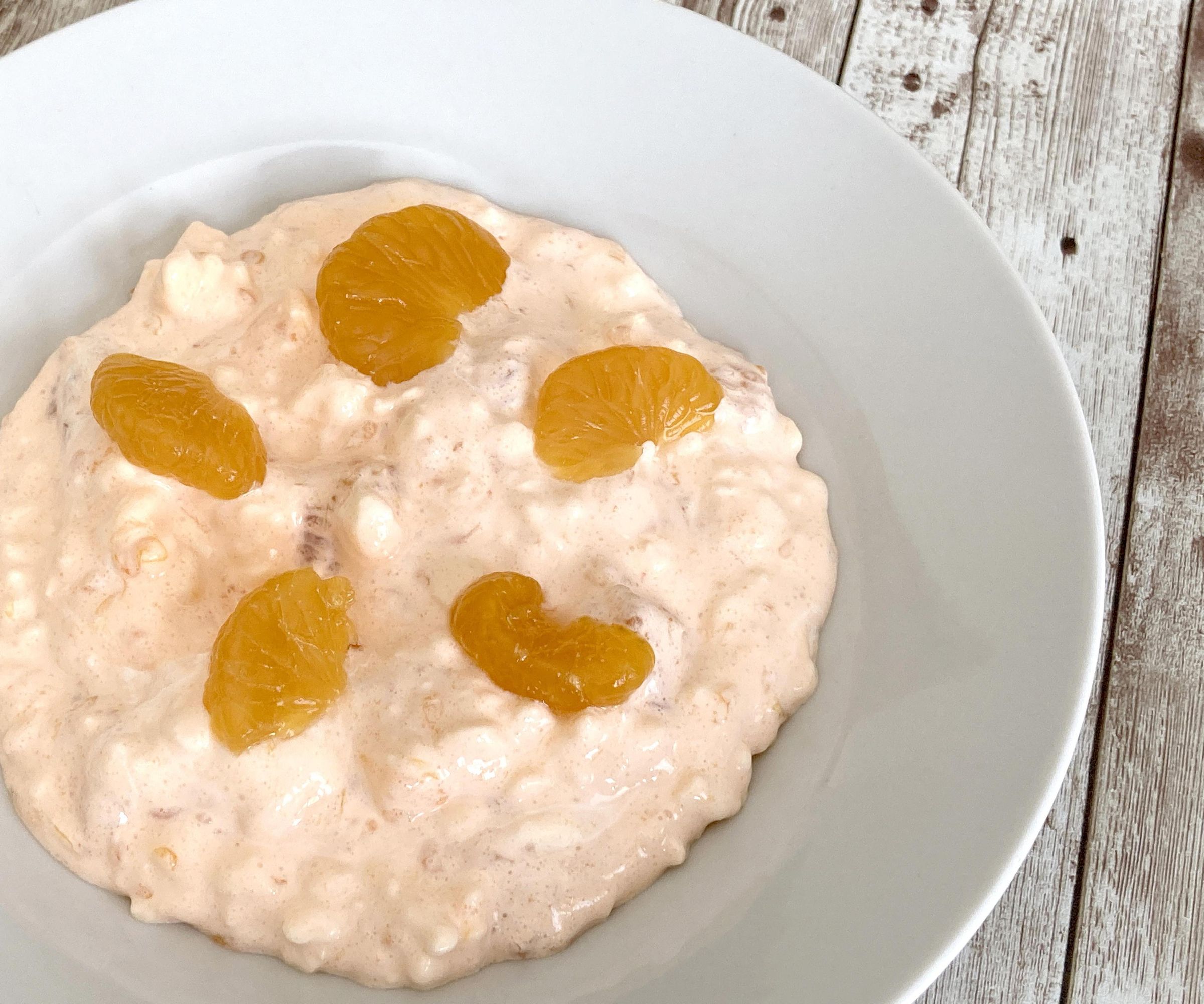 Mandarin Orange Jello Fruit Salad | Orange Fluff Salad
