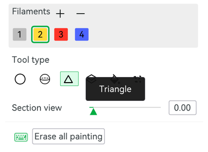Triangle/Polygon Tool