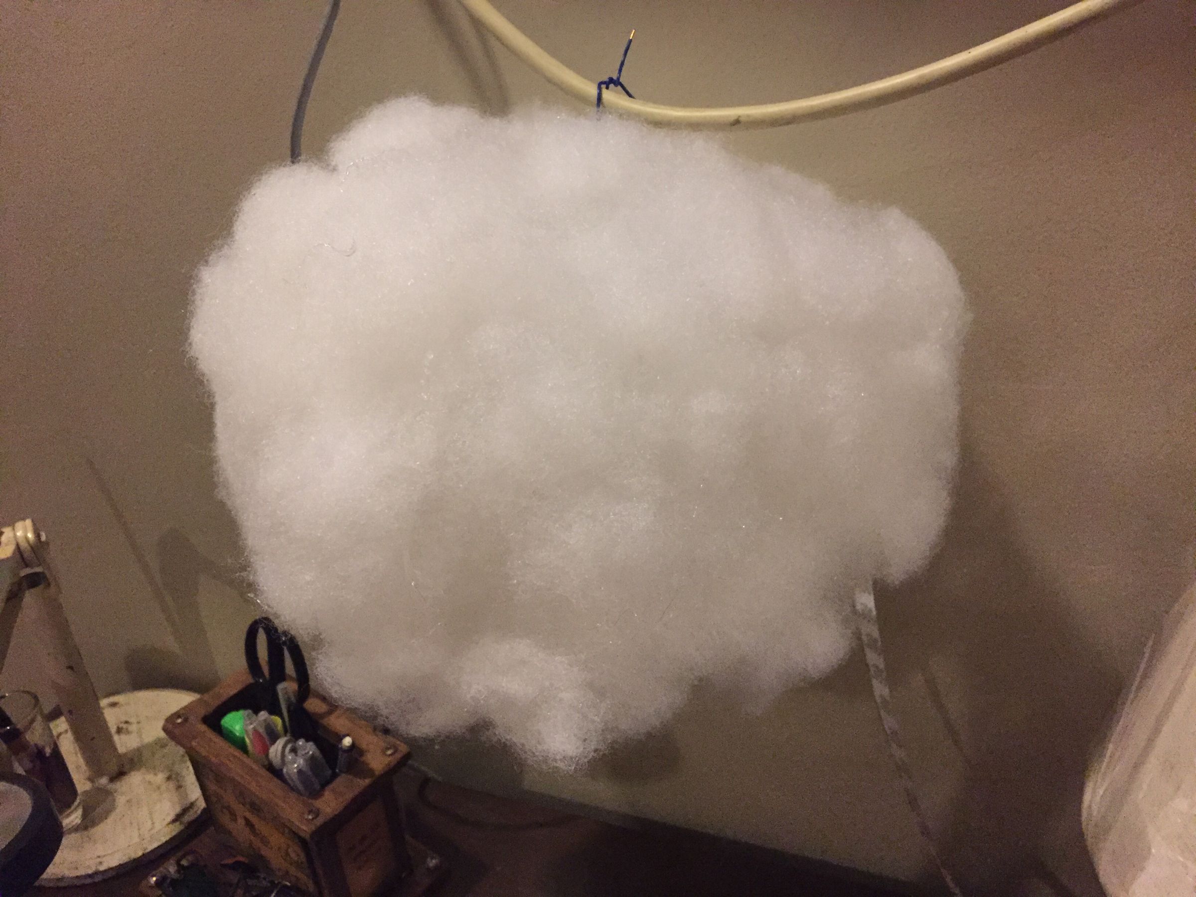 Diy LED CLOUD LAMP 4 Steps (with Pictures) Instructables