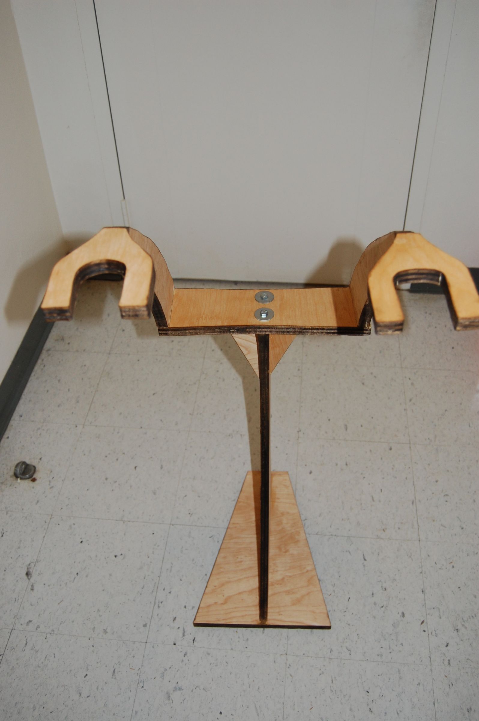 Double Necked Guitar Stand