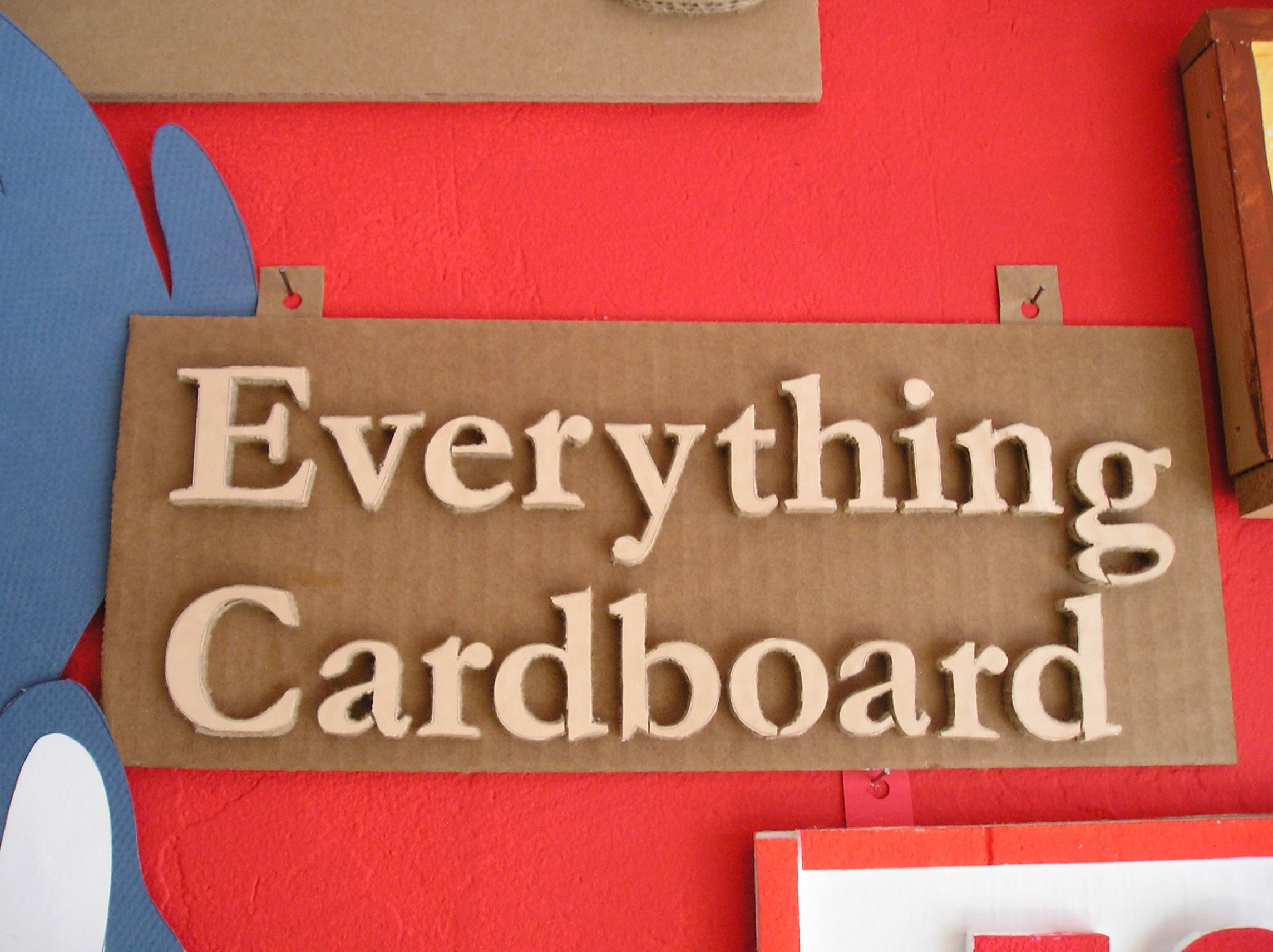 Cardboard, Cardboard, Cardboard!