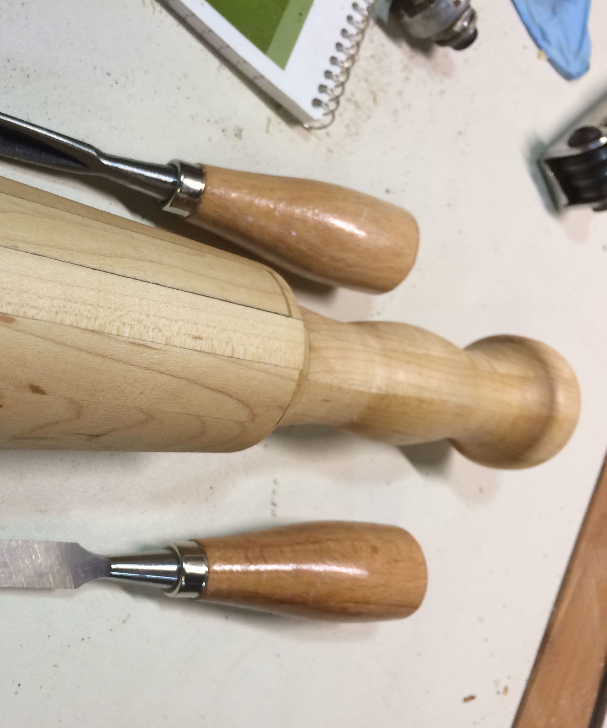 Upcycling Wood Samples to Make a Mallet