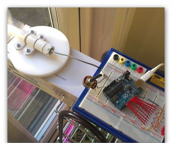 Live Data to Excel From an Arduino Light Sensor