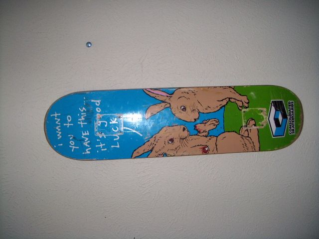 Hang a Skateboard Deck on a Wall