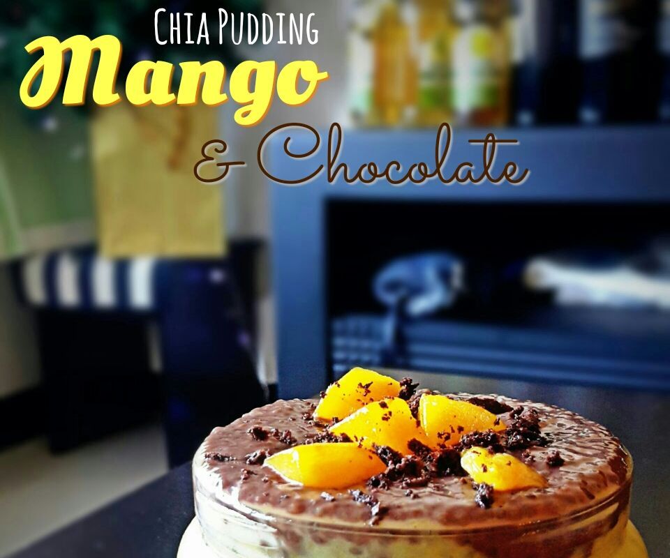 Dairy-Free: Fresh Mango Chocolate Chia Parfait 