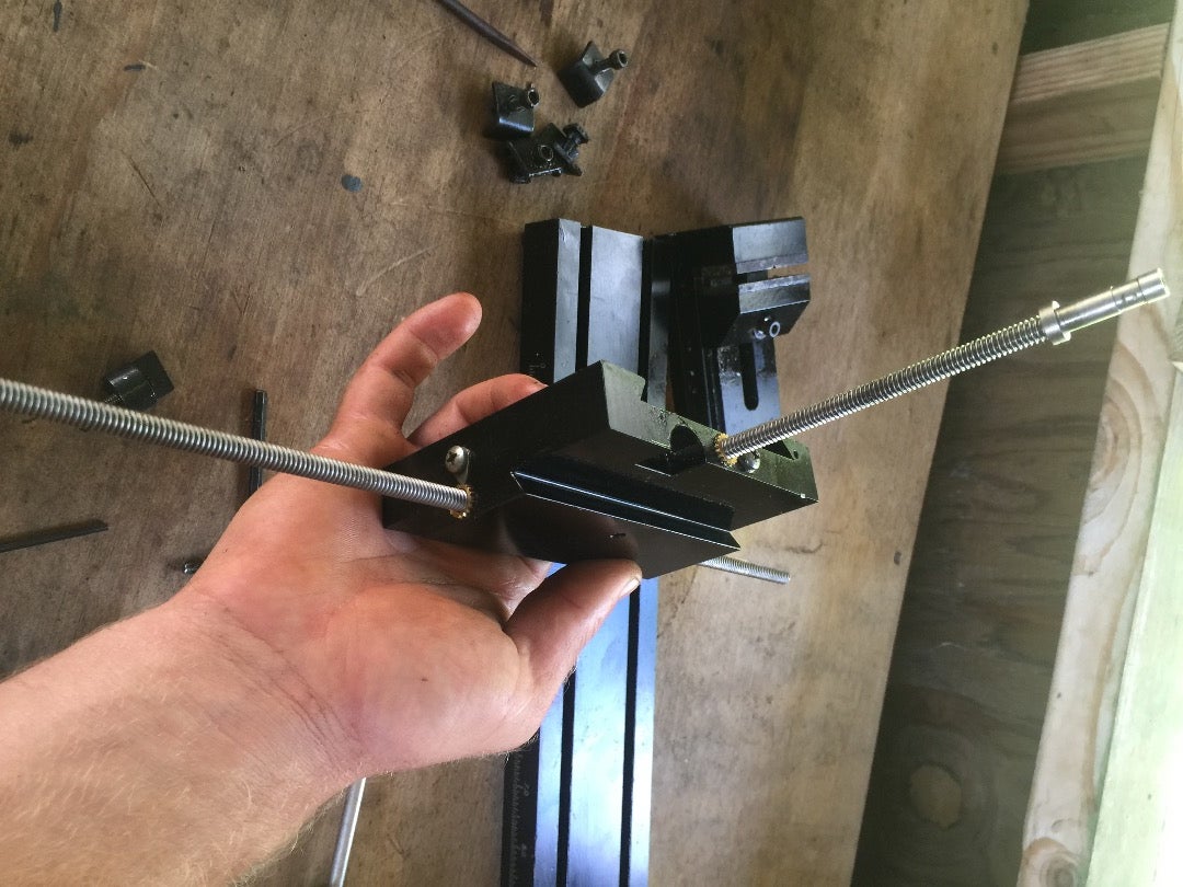 Remove More Parts and Continue to Disassemble the Carriage