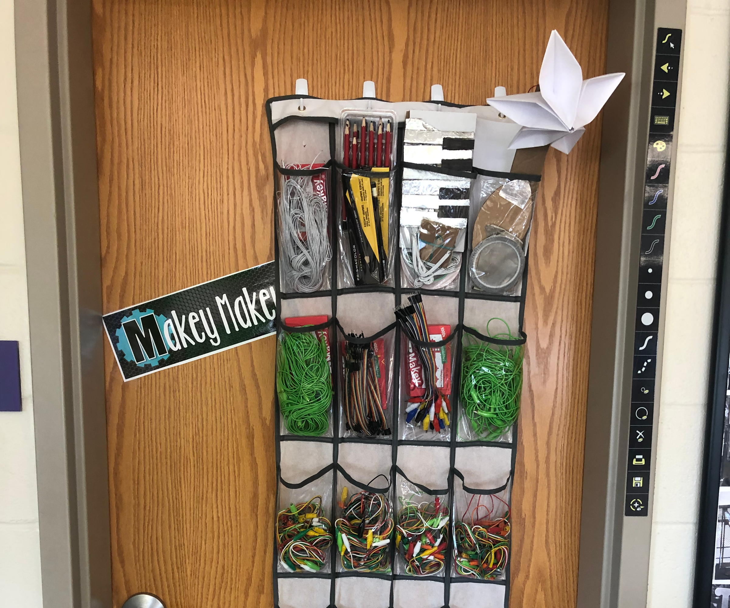 Over-The-Door Shoe Organization