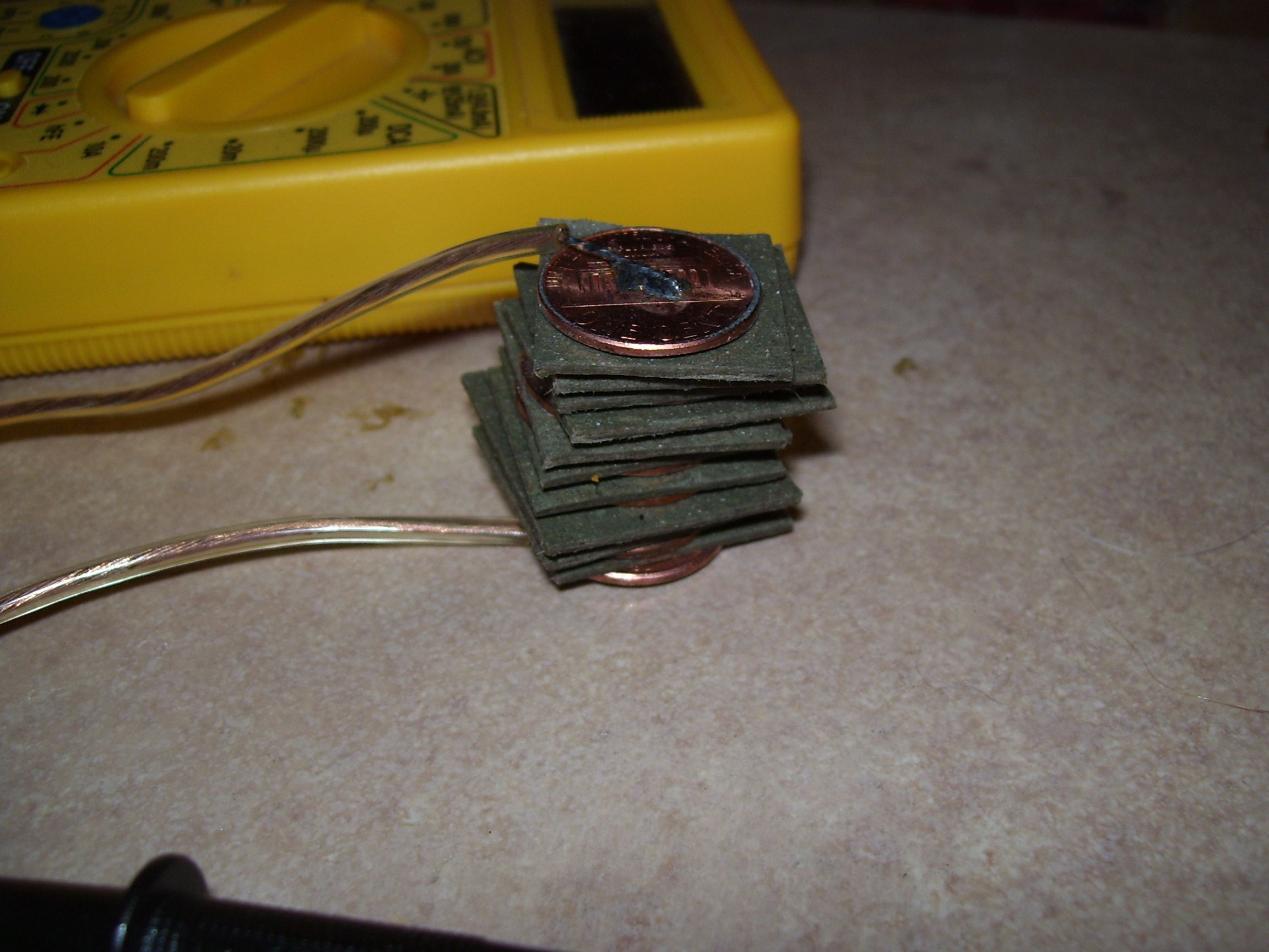 The Penny Battery 4 Steps Instructables