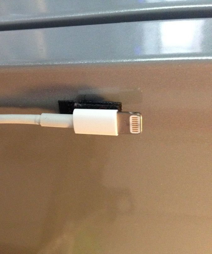 Charging cable + velcro