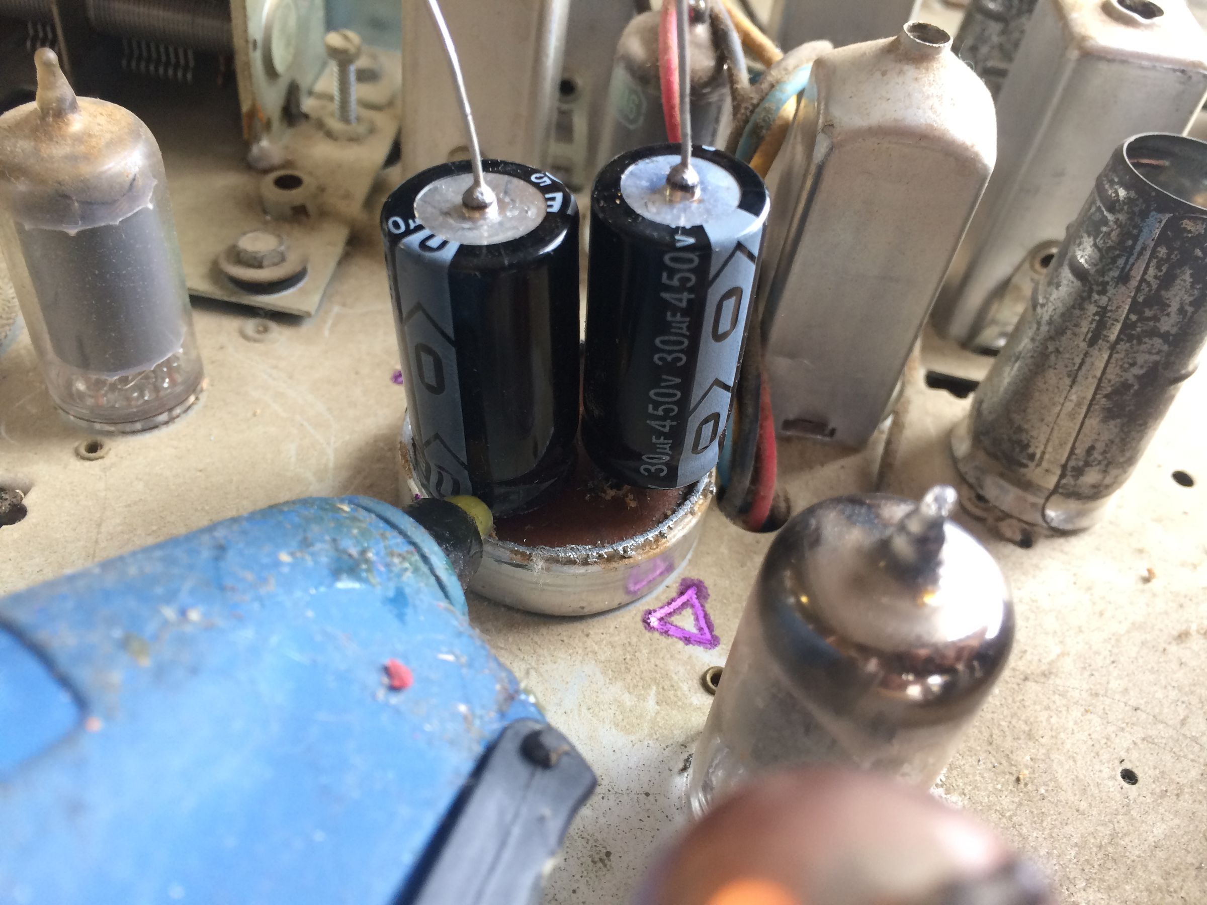 Tube Radio Capacitor Can Replacement 6 Steps (with Pictures