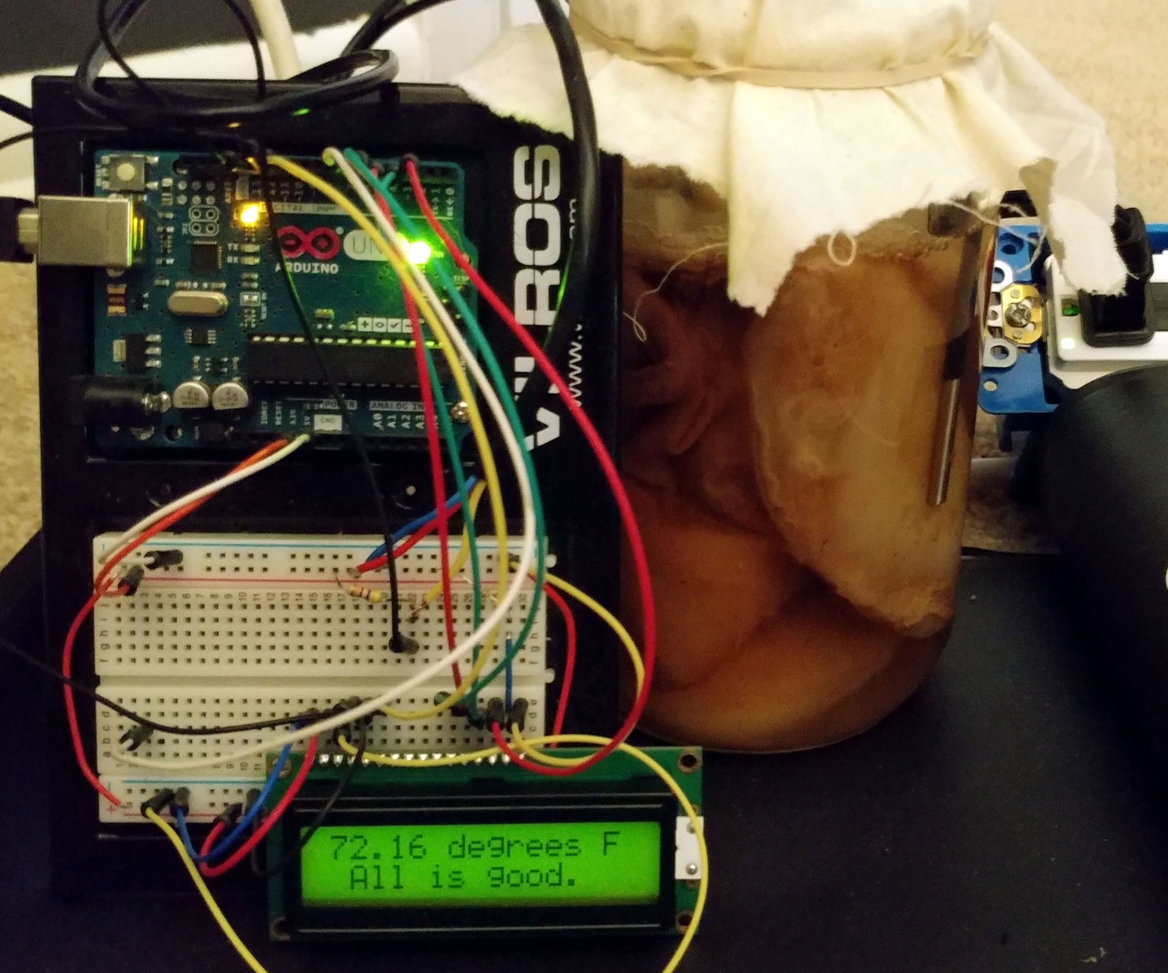 Arduino Kombucha Thermostat