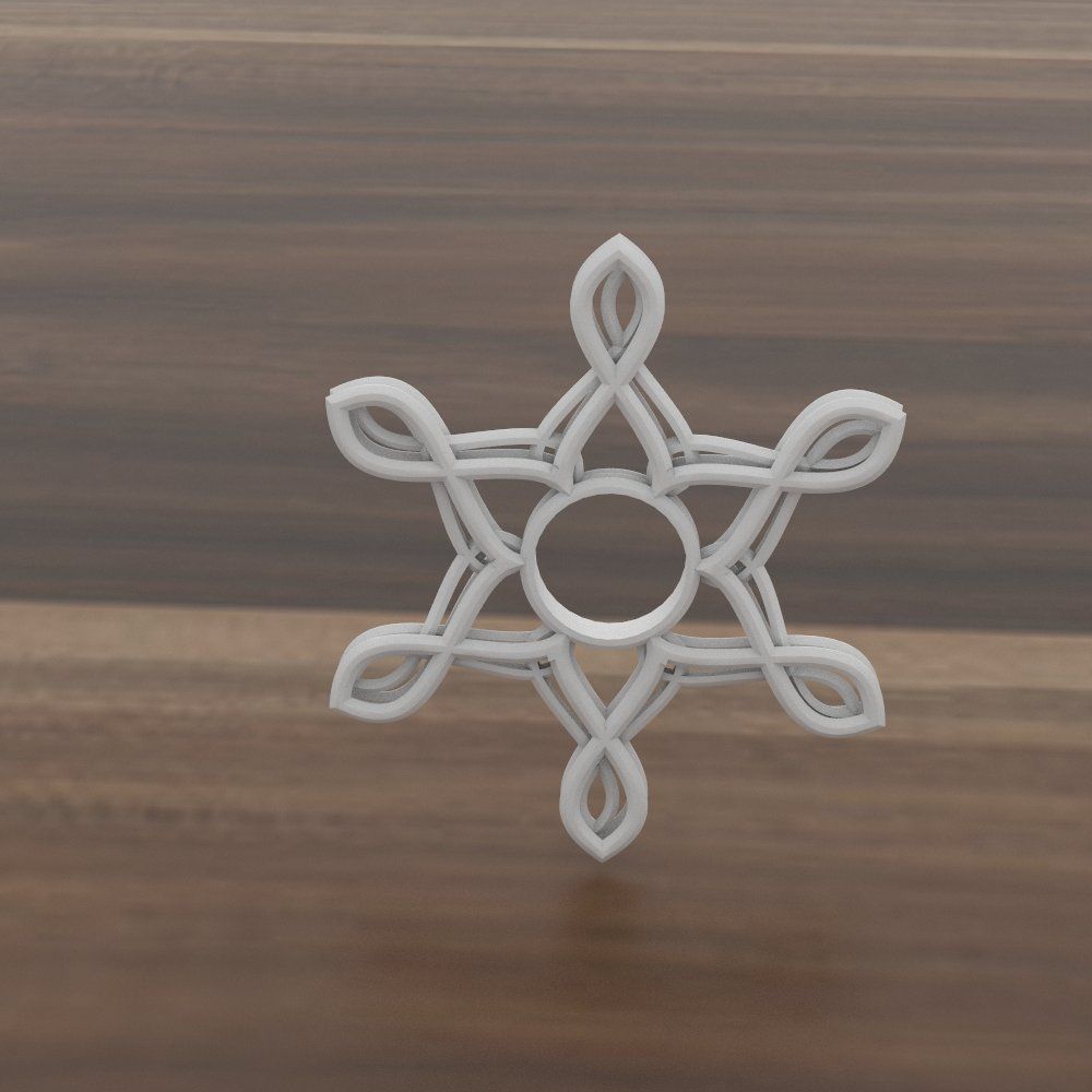 Floral Spinner 