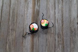 clay fishing lures JR Custom Painted designed to attract crappie Van Clay Retrievable Minnow -