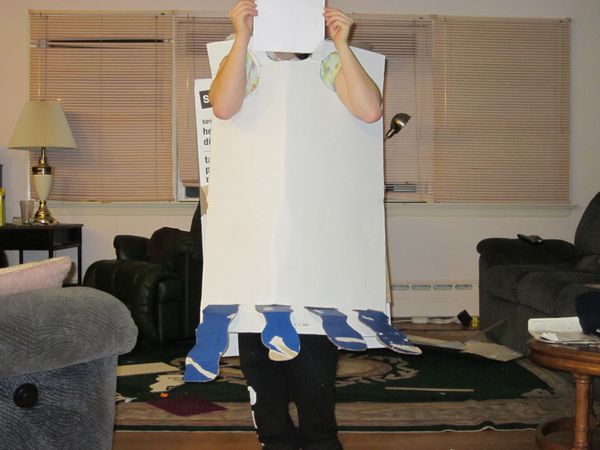 Flat Pack Cardboard Octopus