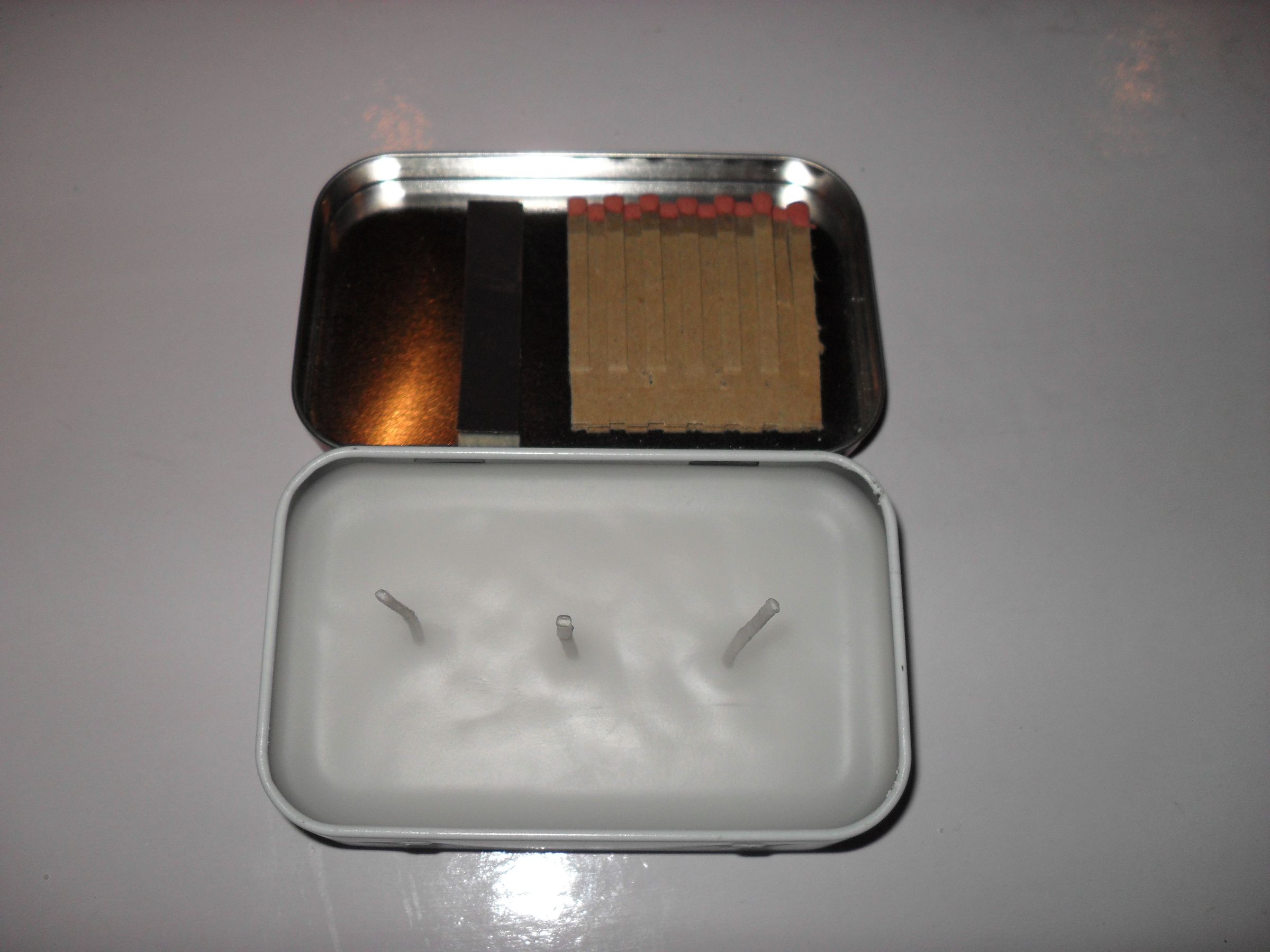 Emergency candle.