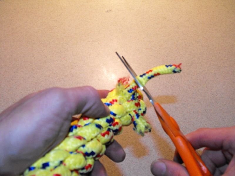 Trim Back All Rope Tails