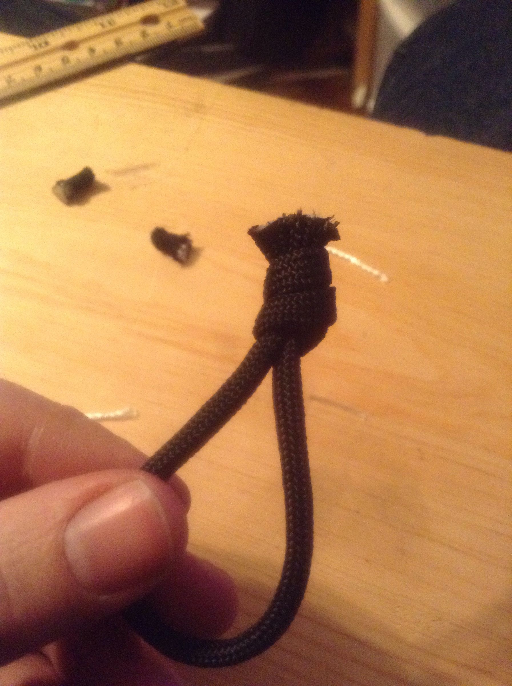 Nearly Indestructable Paracord Loops (rings) 3 Steps (with Pictures