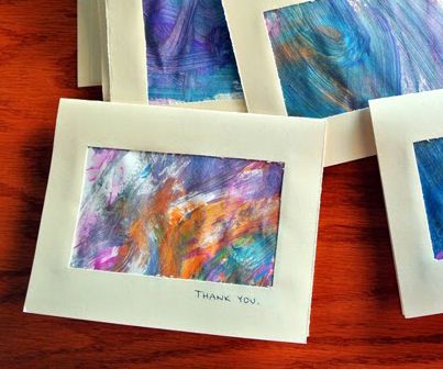 Cards Featuring Childs Art