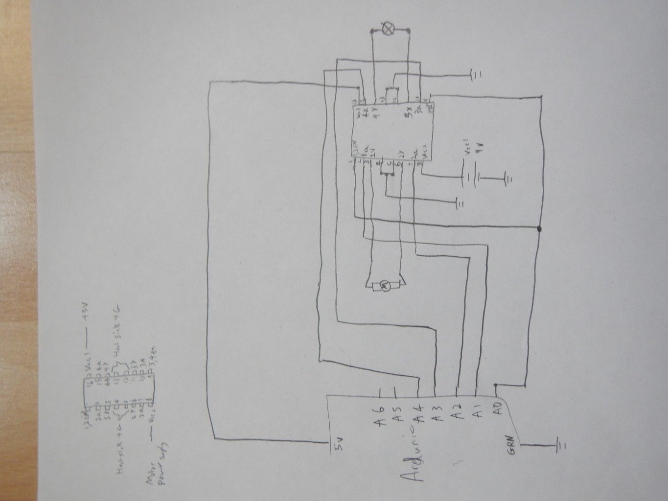 My Robotic Arm : 5 Steps (with Pictures) Circuit Diagram