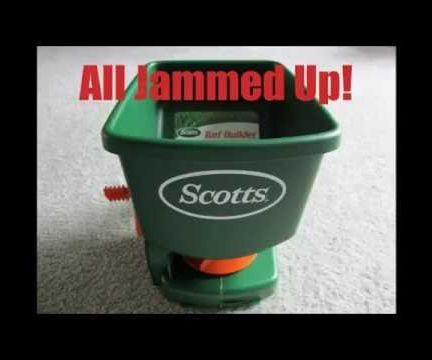 How to Disassemble and Fix Your Jammed Up Scotts Hand Held Spreader