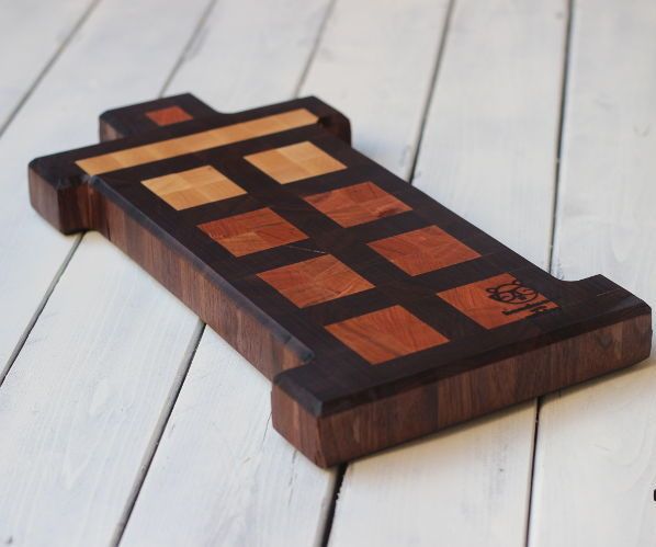 How to Make a Tardis End Grain Cutting Board
