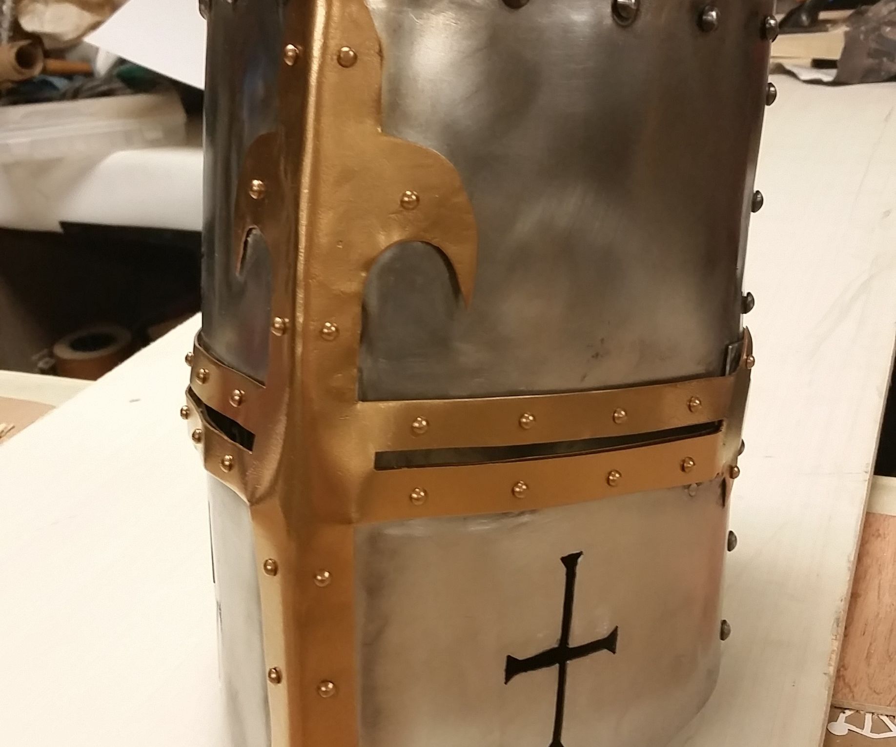 Medieval Crusader Great Helm