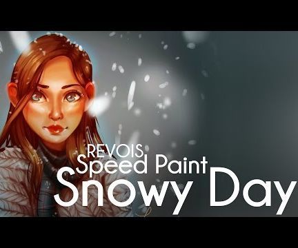 Snowy Day Painting