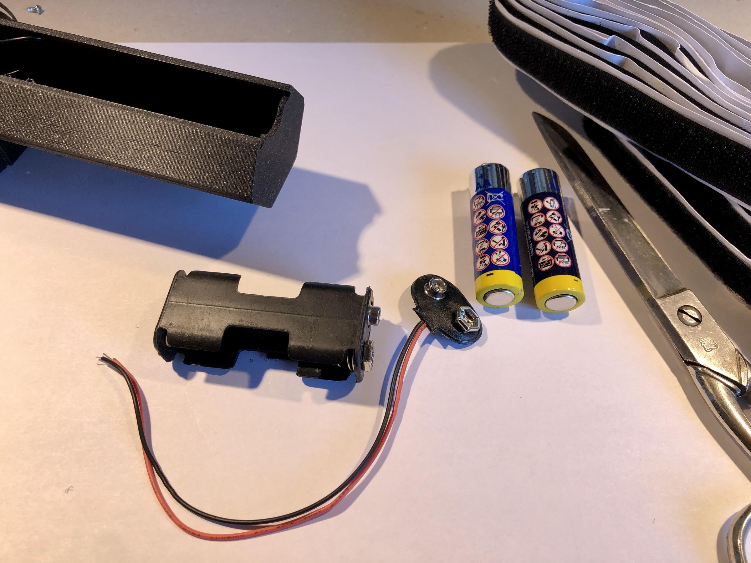Mini Fan "Light Breeze" Battery Powered 3D Printed 9 Steps (with