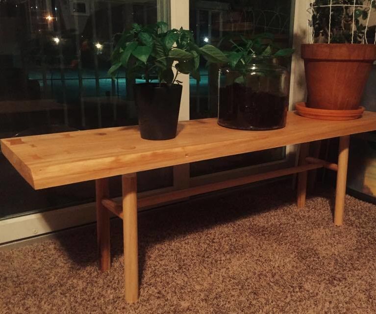 Wood Bench