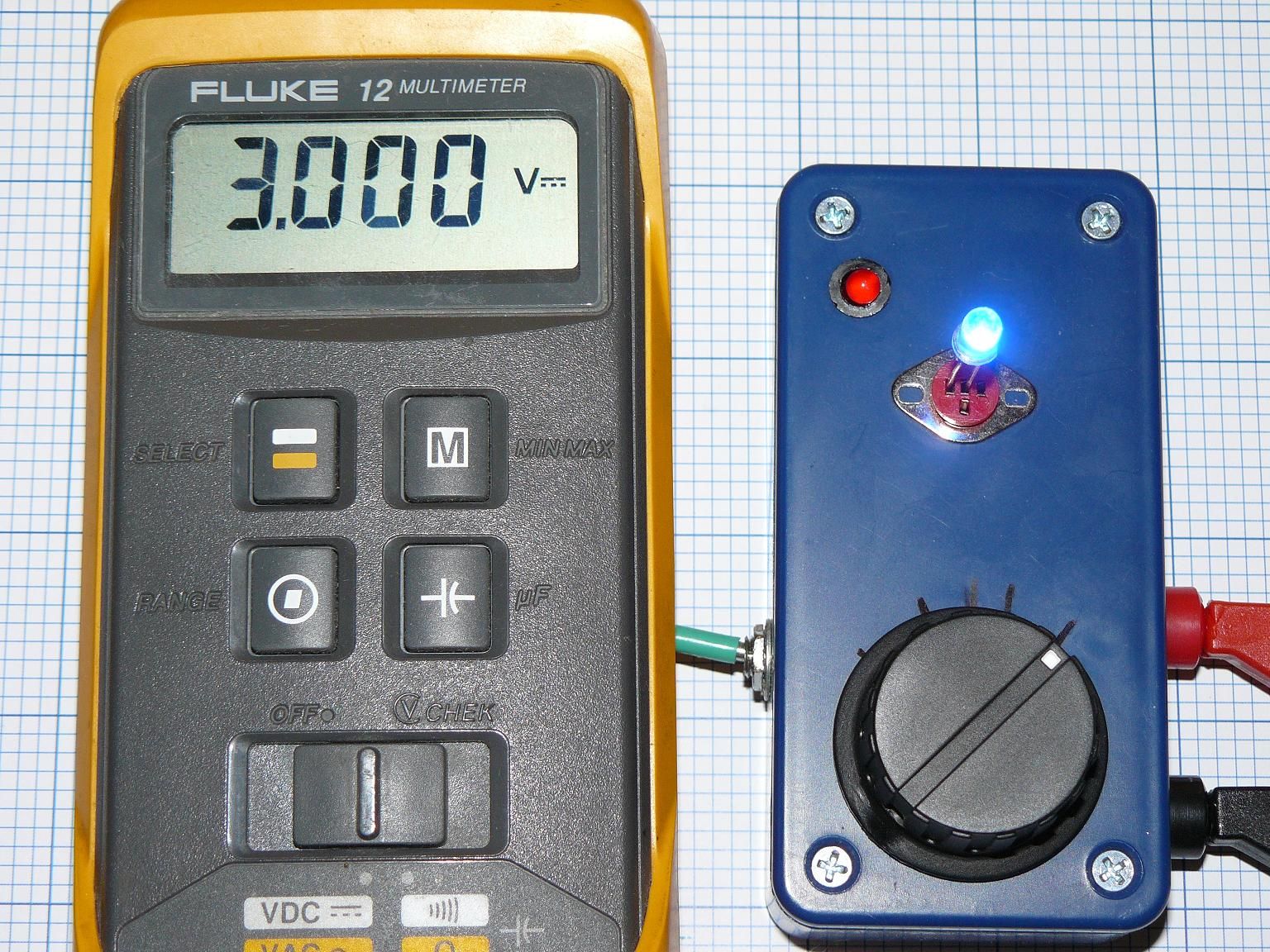 LED tester with adjustable current