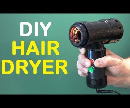 How to Make a Hair Dryer - DIY Homemade Hair Dryer 