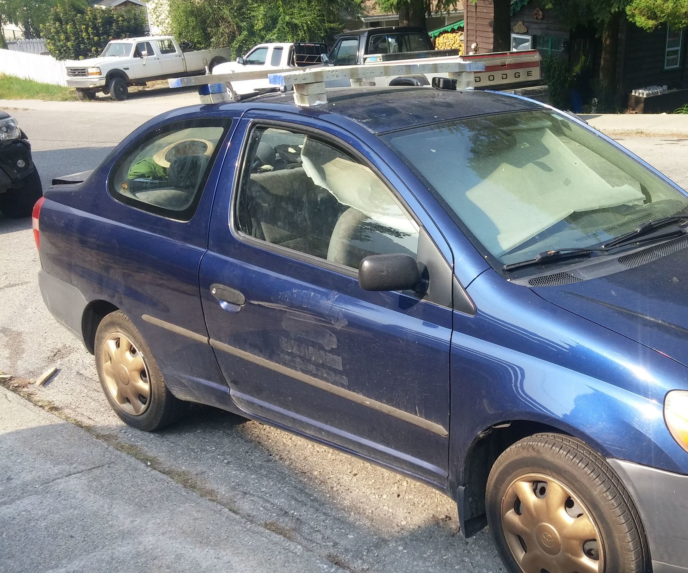 Rustic Wooden Roof Racks