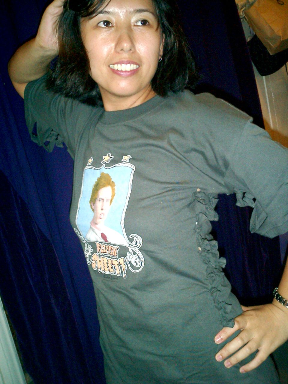 No sew fitted T-shirt, so kNotty!