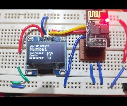 Covid-19 Update Tracker Using ESP8266 : 9 Steps - Instructables