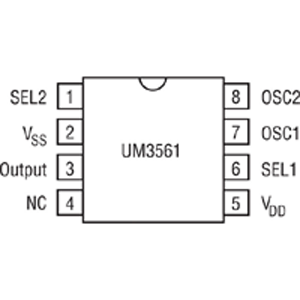 UM3561 Pin Diagram and Description
