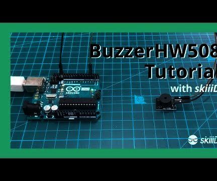 How to Use Buzzer HW-508 With SkiiiD