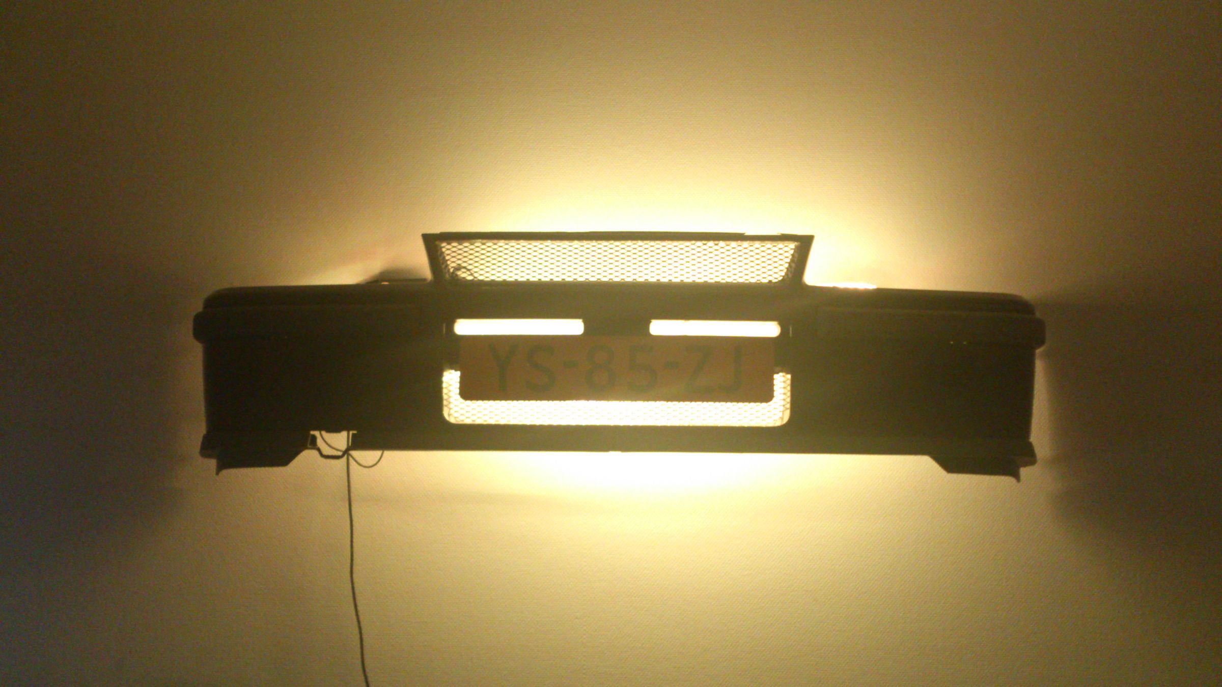 Car Bumper Wall Decoration Instructables