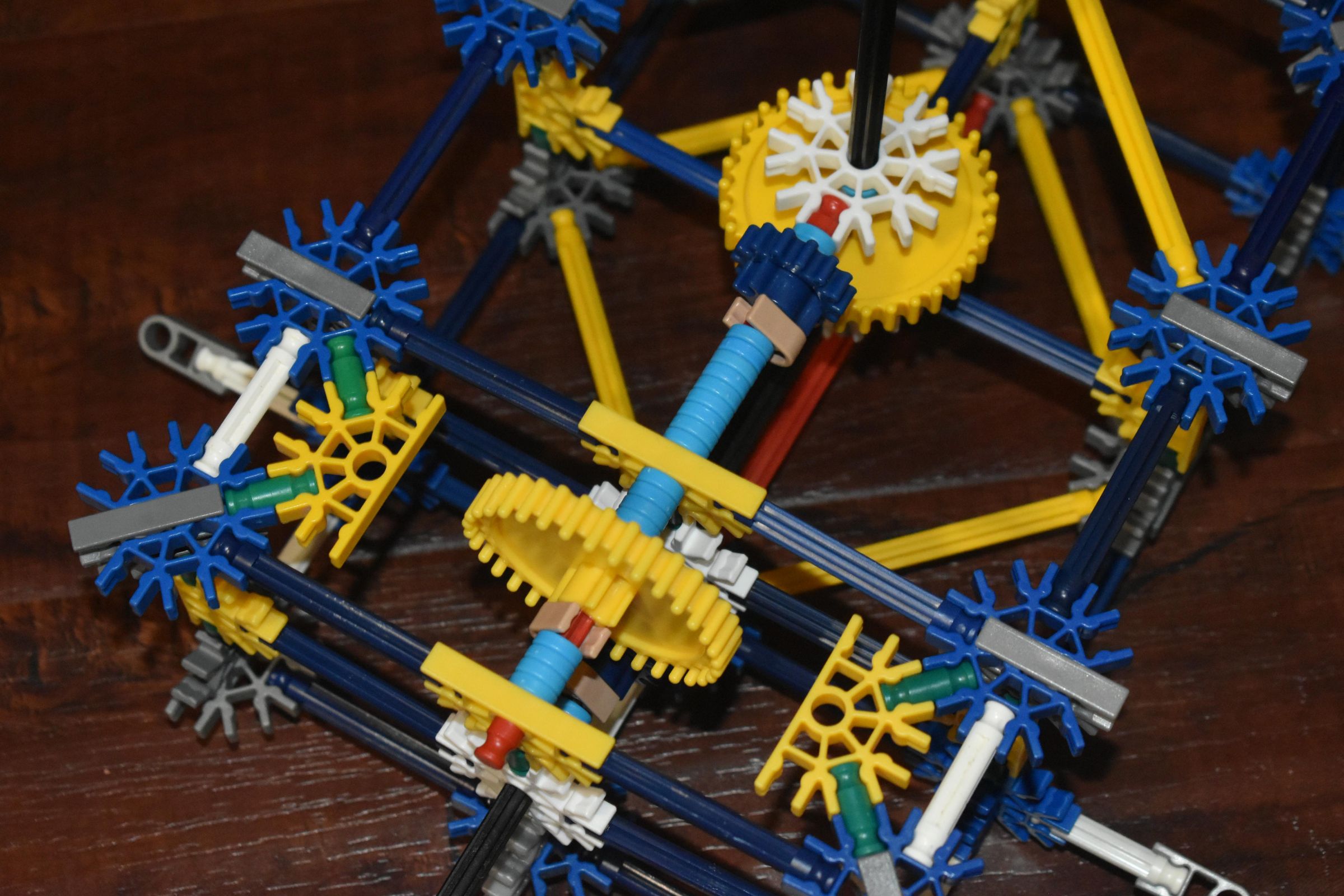 K'nex Octopus Fair / Carnival Ride Knex W/ Set Up & Disassembly Process ...