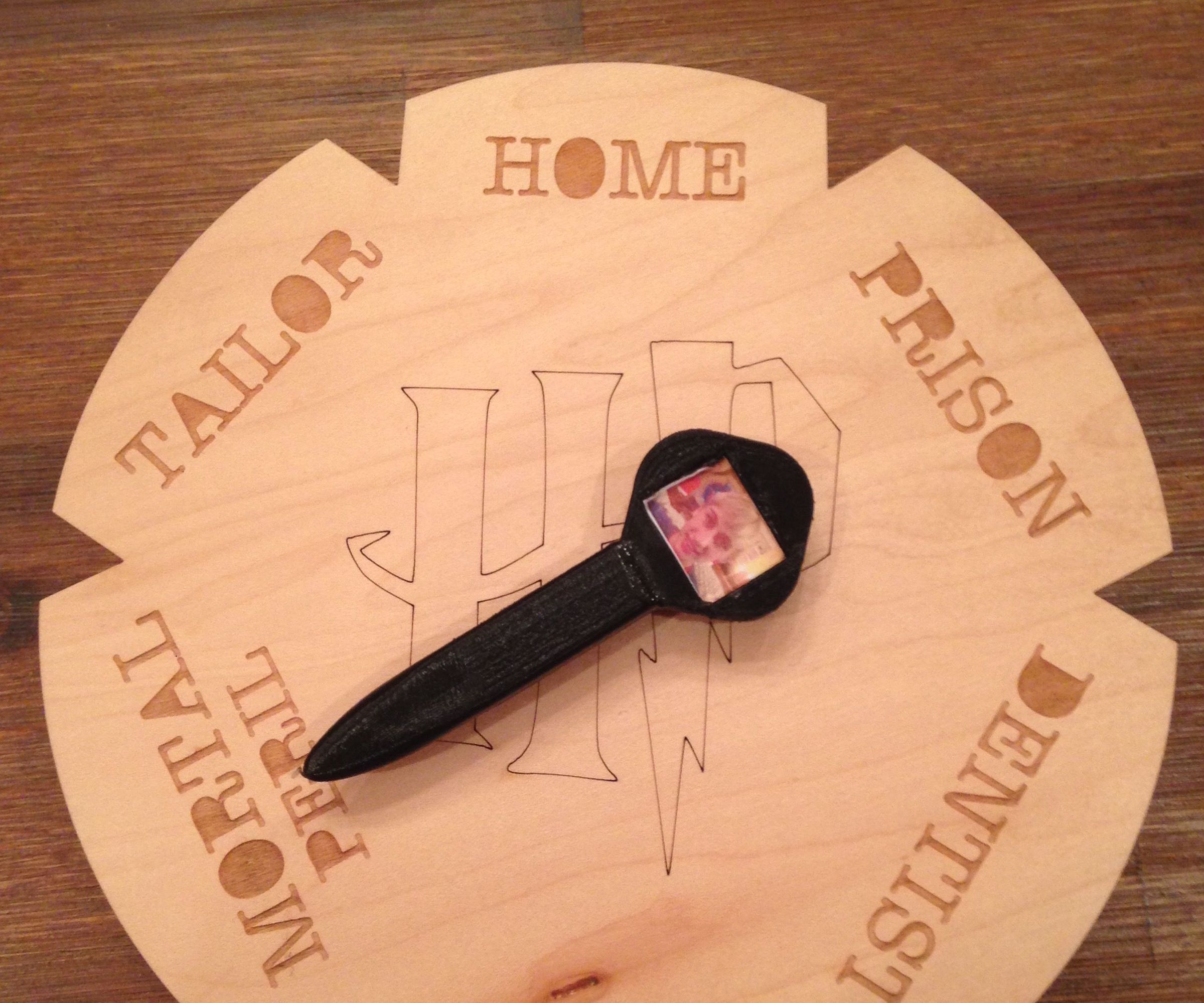 Functional Weasley Clock (IOT Location Tracker)