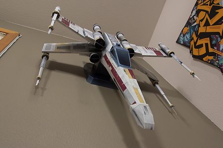 Starfighter-X Star Wars Inspired Paper Model