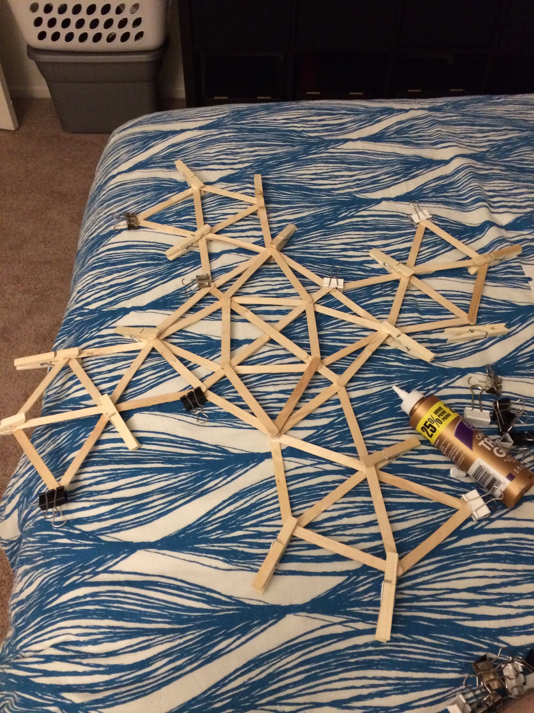 Wood Stick Art Canvas 3 Steps Instructables