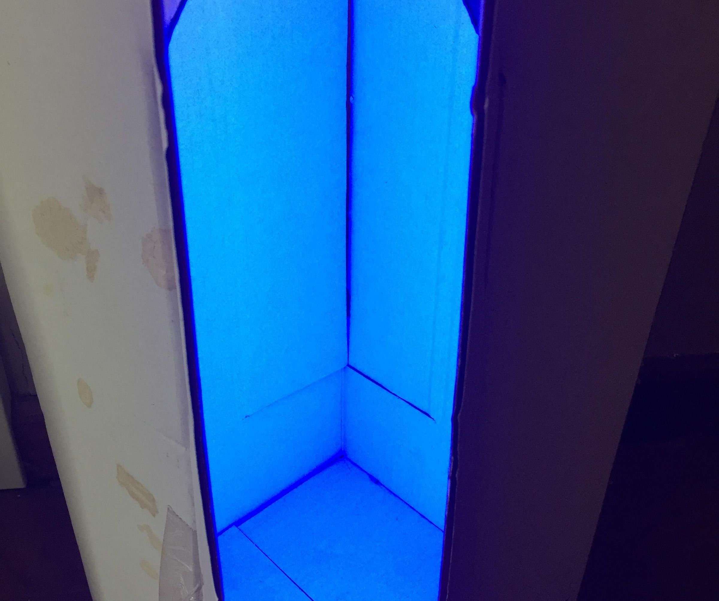 Cardboard Box Diffuser for Photogrammetry/resin Curing 